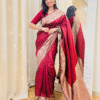 Untitleddesign_31-1.png Maroon Silk Woven Banarasi Saree