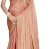 31EW3Ac8sYL._AC_-1.jpg Sidhidata Women's Soft Fandy Silk Saree With Hand Work Lace Boarder & Comes With Unstitched Blouse Piece (Chhaava)