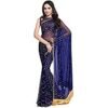 51T2R4ZVAwL._AC_UL165_SR165165_.jpg Sidhidata Women's Soft Fandy Silk Saree With Hand Work Lace Boarder & Comes With Unstitched Blouse Piece (Chhaava)