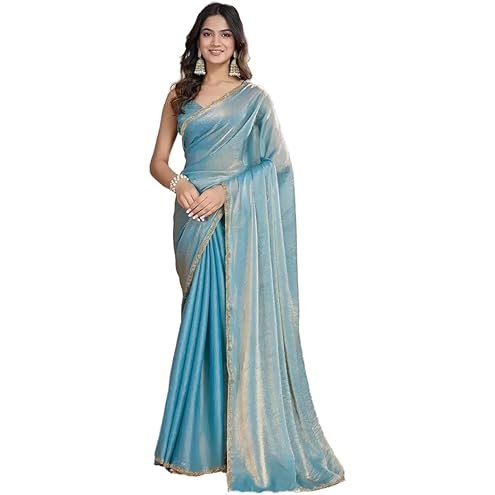 51klNAa9FEL._AC_UL495_SR495495_.jpg Women’s Sequence Work Georgette Saree with Unstitched Blouse Piece | Black Party Wear Saree for Wedding & Festive Occasions