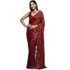 81DI5UsIE6L._AC_UL165_SR165165_.jpg Women’s Sequence Work Georgette Saree with Unstitched Blouse Piece | Black Party Wear Saree for Wedding & Festive Occasions